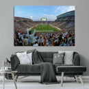 Michigan State Spartans Football Team Art Print - East