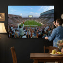 Michigan State Spartans Football Team Art Print - East