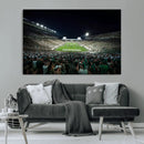 Framed Michigan State Spartans Football Team Print - East