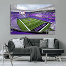 Northwestern University Wildcats Football Team Print - by MyGreatCanvas | Canvas Wall Art Prints | Photo Prints & Wall Decor