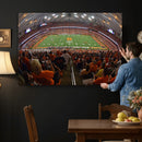 Syracuse University Orange Football Canvas Print, Football