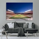 Rutgers Scarlet Knights Football Team Print - Piscataway SHI by MyGreatCanvas | Canvas Wall Art Prints | Photo Prints & Wall Decor