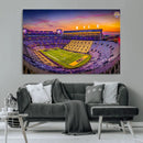 The Louisiana State University Tigers Football Team Print - by MyGreatCanvas | Canvas Wall Art Prints | Photo Prints & Wall Decor