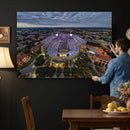 The Louisiana State University Tigers Football Team Print -