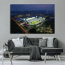 The University of South Florida Bulls Football Team Print - by MyGreatCanvas | Canvas Wall Art Prints | Photo Prints & Wall Decor