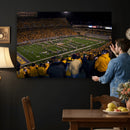 West Virginia Uni Mountaineers Football Team Print - Milan