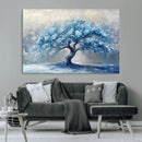 Abstract Blue Tree Art Canvas Print, Majestic Tree Wall Art by MyGreatCanvas | Canvas Wall Art Prints | Photo Prints & Wall Decor