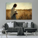 Jesus the Good Shepherd Wall Art Canvas Print -