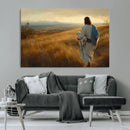 Jesus the Good Shepherd Wall Art Canvas Print -