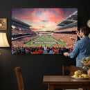Oregon State Beavers Football Team Print - Corvallis Reser
