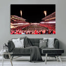 Oregon State Beavers Football Team Print - Corvallis Reser