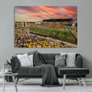University of Wyoming Cowboys Football Team Print - Laramie by MyGreatCanvas | Canvas Wall Art Prints | Photo Prints & Wall Decor