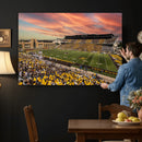 University of Wyoming Cowboys Football Team Print - Laramie