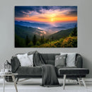 Majestic Mountain Sunrise Print | Landscape Wall Art | by MyGreatCanvas | Canvas Wall Art Prints | Photo Prints & Wall Decor
