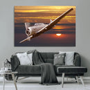 Old War Plane Wall Art Canvas Print by MyGreatCanvas | Canvas Wall Art Prints | Photo Prints & Wall Decor