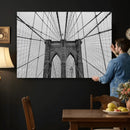 Large Brooklyn Bridge Wall Art Canvas Print