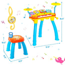 24-Key Piano Keyboard DJ Drum Combination with Microphone and MP3 by LJGDeals