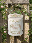 Vintage Farmhouse Wall-Mounted Post Box Mailbox Metal Letter Box Outdoor by 2Dropme