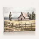 Rustic Farmhouse Barn Wall Art | 3-Panel Framed Gallery Wrap
