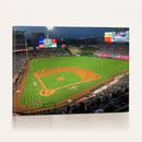Angel Stadium Aerial Canvas Print – Los Angeles Angels