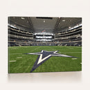 Dallas Cowboys Football Team Print - Arlington AT&T Stadium