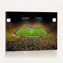 Stadium in Michigan Wall Art Canvas Print, Framed American