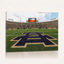 Notre Dame Stadium Giclee Canvas Print | Triptych Wall Art