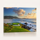 Pebble Beach Golf Links Wall Art Canvas Print – Iconic
