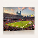 Chicago Bears Soldiers Field Wall Art Canvas Print – Framed