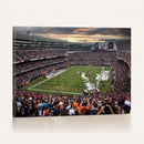 Chicago Bears Soldiers Field Wall Art Canvas Print – Framed
