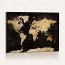 Extra Large World Map Canvas Print – Detailed Map Classic