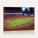 Clemson Football Stadium Wall Art Canvas Print, College