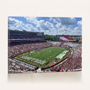 Georgia Bulldogs Stadium Wall Art Canvas Print, Sanford