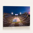 Oklahoma Sooners Memorial Stadium Wall Art Canvas Print,