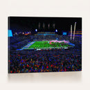 Ole Miss Rebels Vaught Hemingway Stadium Wall Art Canvas