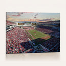 Ole Miss Rebels Vaught Hemingway Stadium Wall Art Canvas