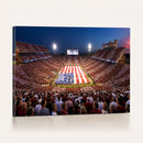 Oklahoma Memorial Stadium Wall Art Canvas Print – Oklahoma