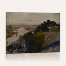 acek Malczewski Landscape at the Vistula Wall Art Canvas