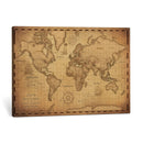 Personalized Push Pin World Map, Vintage Travel Map Canvas, Custom Names Anniversary Gift, Places Visited Pin Board, Couples Adventure Art by MyGreatCanvas | Canvas Wall Art Prints | Photo Prints & Wall Decor