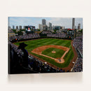 Chicago Cubs Baseball Team Print - Wrigley Field Stadium