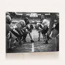 American Football Wall Art Canvas Print Framed Stadium Sport