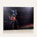 American Football Wall Art Canvas Print, Stadium Sport Wall