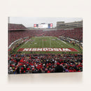 Wisconsin Badgers Team Print Canvas - Madison Camp Randall