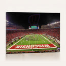 Wisconsin Badgers Football Team Print Canvas- Madison Camp