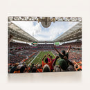 Miami Hurricanes Football Team Wall Art Print - Miami Hard