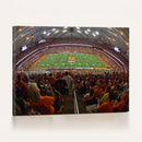 Syracuse University Orange Football Canvas Print, Football