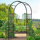 7.2 Feet Garden Decoration Climbing Plants Arch by LJGDeals