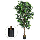 6 Feet Artificial Ficus Silk Tree by LJGDeals