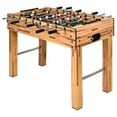 48 Inch Foosball Table Indoor Soccer Game-Beige by LJGDeals