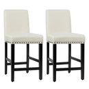 25 Inch Kitchen Chairs w/ Rubber Wood Legs by LJGDeals